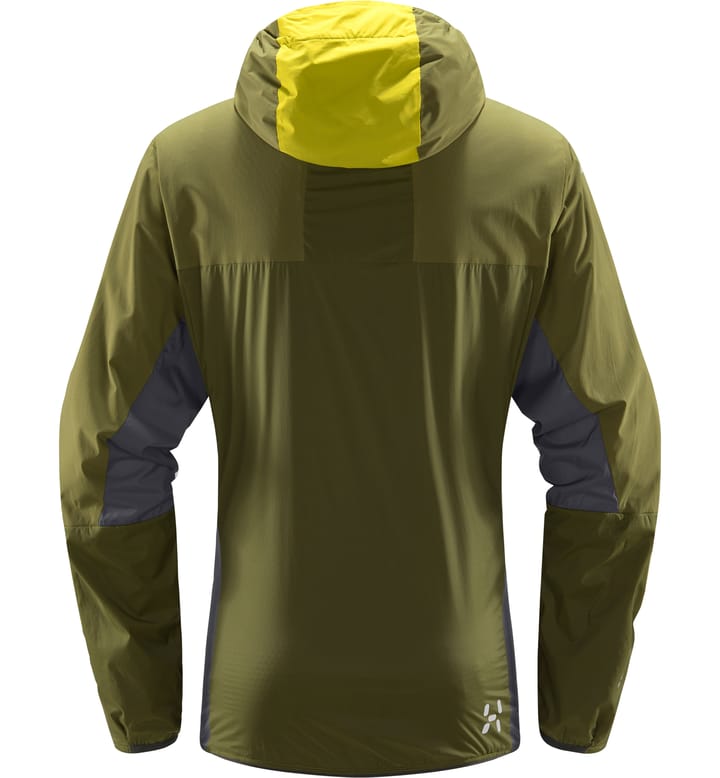 L.I.M Alpha Hood Men Aurora/Olive green L.I.M Alpha Hood Men Aurora/Olive green