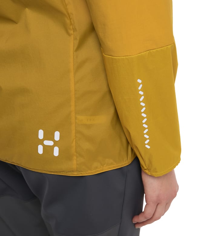 L.I.M Alpha Hood Women Ultra pink/Autumn leaves L.I.M Alpha Hood Women Ultra pink/Autumn leaves