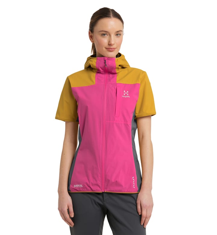 L.I.M Alpha Vest Women, L.I.M Alpha Vest Women Ultra Pink/Autumn Leaves
