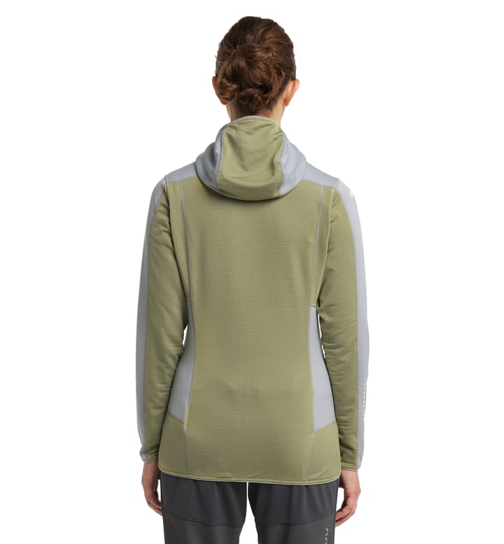 L.I.M Mid Fast Hood Women Concrete/Thyme Green L.I.M Mid Fast Hood Women Concrete/Thyme Green