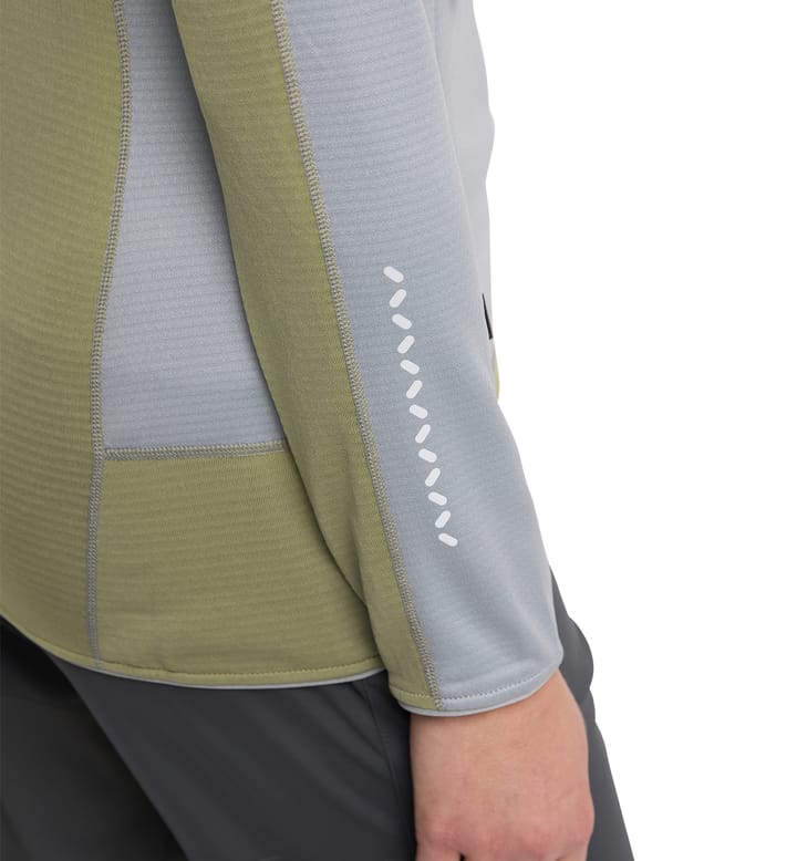 L.I.M Mid Fast Hood Women Concrete/Thyme Green L.I.M Mid Fast Hood Women Concrete/Thyme Green