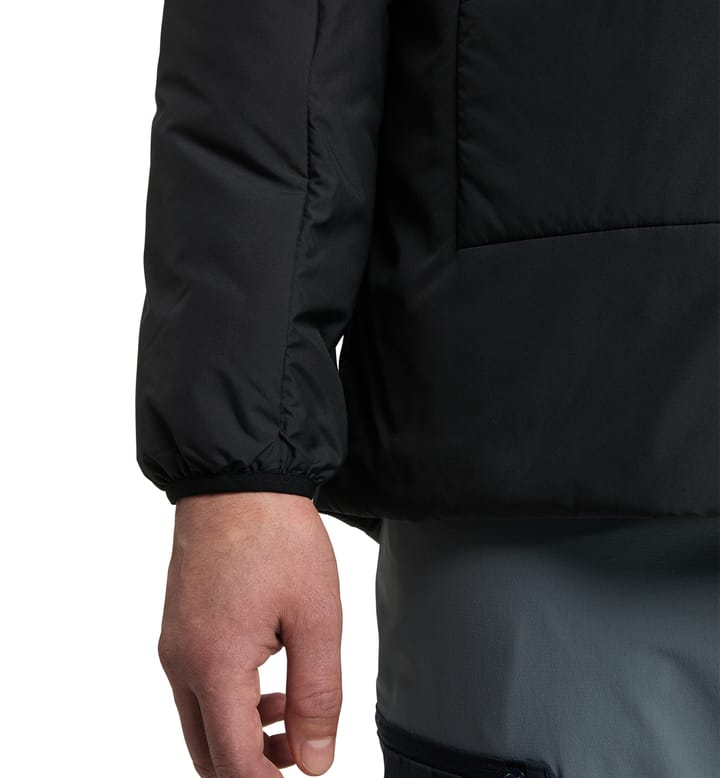 Mimic Silver Jacket Men | True Black | Hiking | Insulated jackets ...