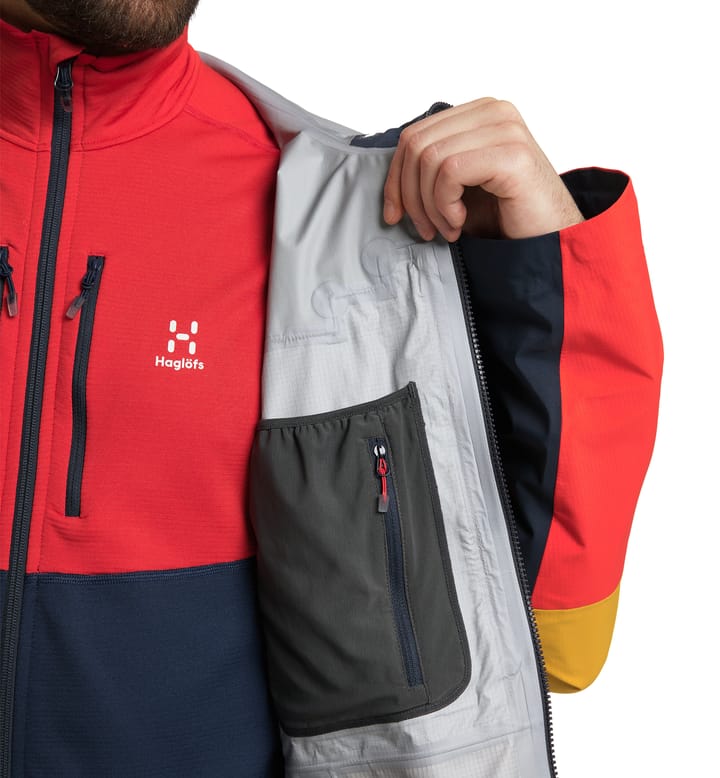 Spitz GTX PRO Jacket Men Autumn Leaves/Tarn Blue Spitz GTX PRO Jacket Men Autumn Leaves/Tarn Blue