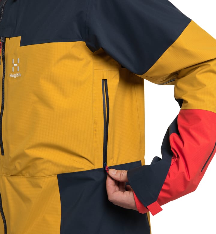 Spitz GTX PRO Jacket Men Autumn Leaves/Tarn Blue Spitz GTX PRO Jacket Men Autumn Leaves/Tarn Blue