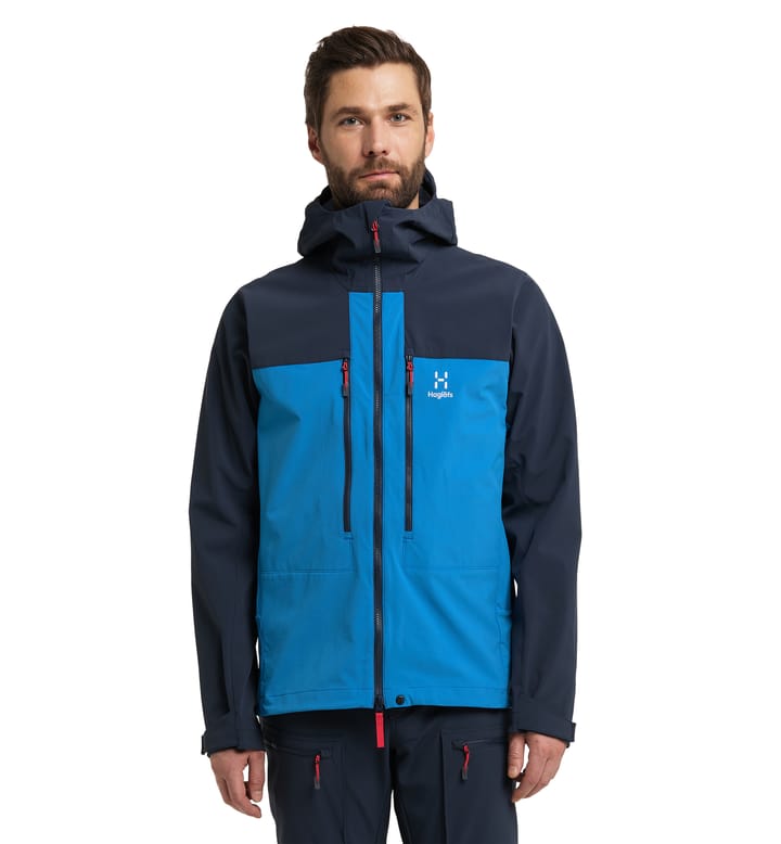 Roc Sight Softshell Jacket Men | Nordic blue | Softshelljakker | Vindjakker | Aktiviteter | Mountaineering | Jakker | | | | Jakker | Haglöfs