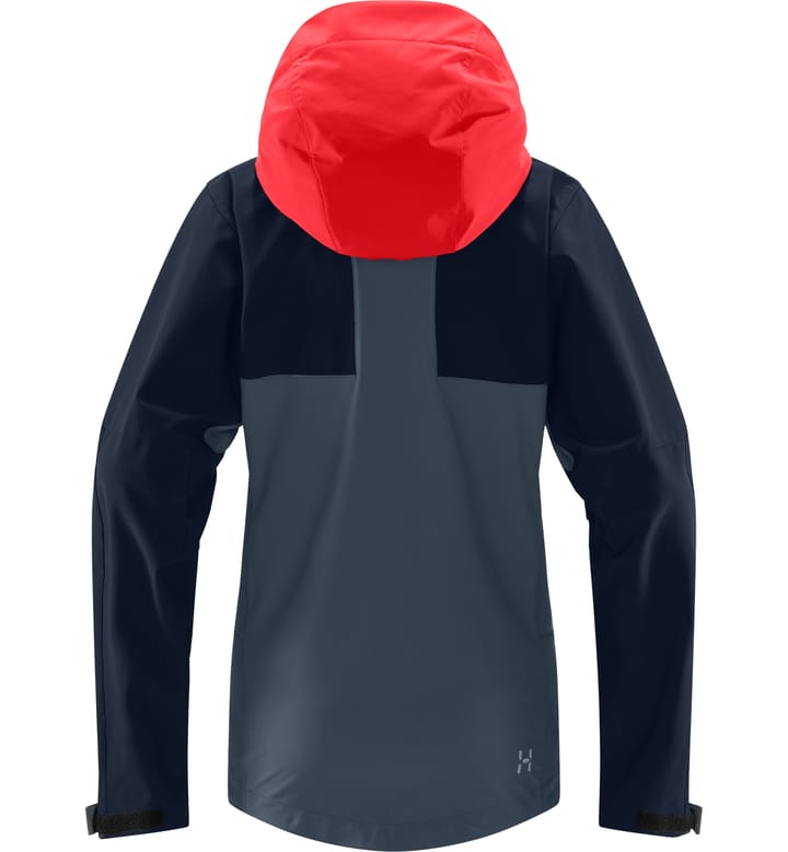 Roc Sight Softshell Jacket Women Steel blue/Tarn blue Roc Sight Softshell Jacket Women Steel blue/Tarn blue