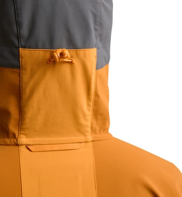 Roc Sight Softshell Jacket Women Desert Yellow/Golden Brown