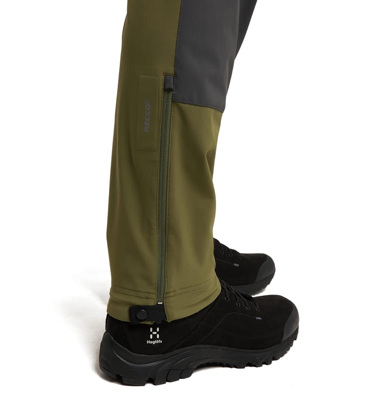 Roc Sight Softshell Pant Men | Olive green/Magnetite | Activities ...