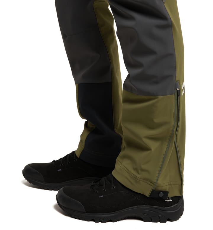 Roc Sight Softshell Pant Men Olive Aktiviteter Alpinism Byxor Shorts