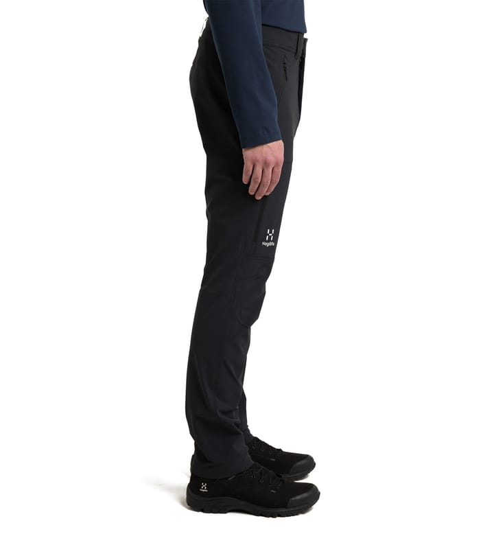 Morän Softshell Slim Pant Men True Black Morän Softshell Slim Pant Men True Black
