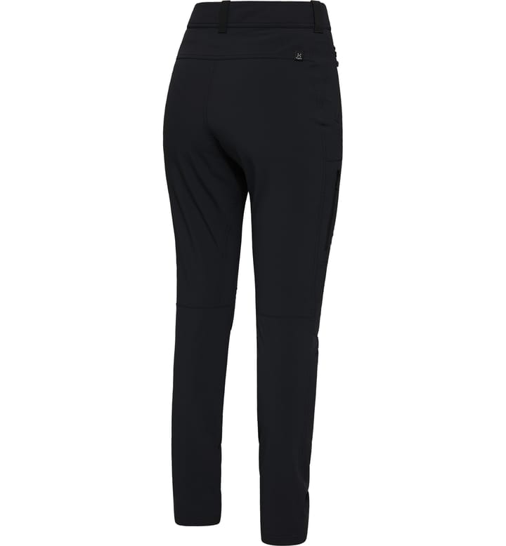 Morän Softshell Slim Pant Women True Black Morän Softshell Slim Pant Women True Black