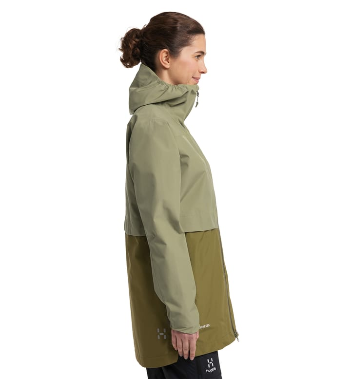 Wilda GTX Parka Women Thyme green/Olive green Wilda GTX Parka Women Thyme green/Olive green