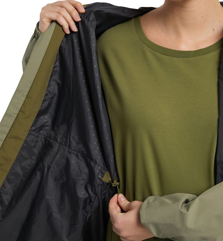 Wilda GTX Parka Women Thyme green/Olive green Wilda GTX Parka Women Thyme green/Olive green