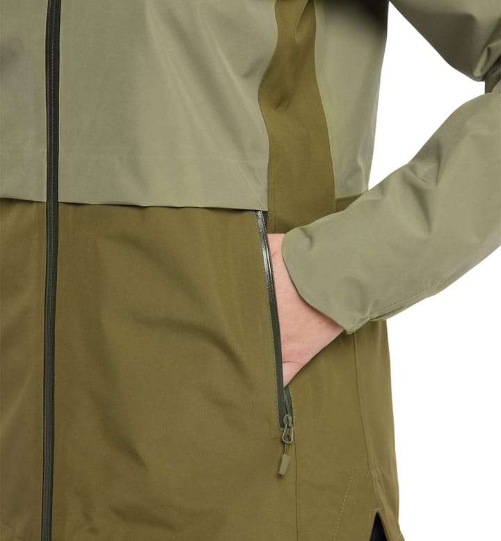 Wilda GTX Jacket Women Thyme green/Olive green Wilda GTX Jacket Women Thyme green/Olive green