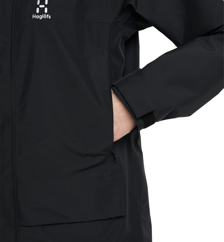 Aria Proof Parka Women True Black Aria Proof Parka Women True Black
