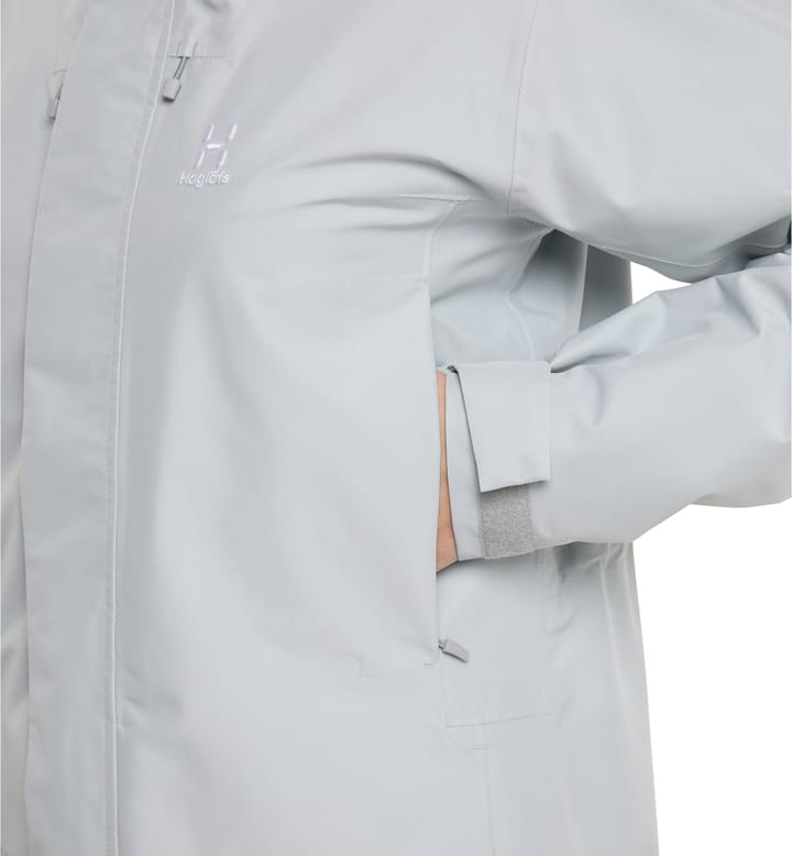 Aria Proof Parka Women Stone Grey Aria Proof Parka Women Stone Grey