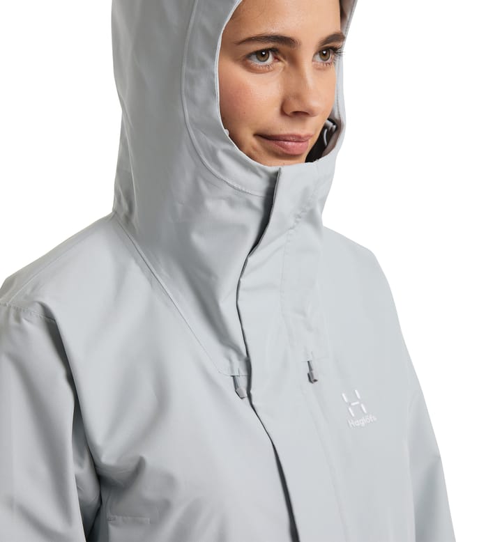 Aria Proof Parka Women Stone Grey Aria Proof Parka Women Stone Grey