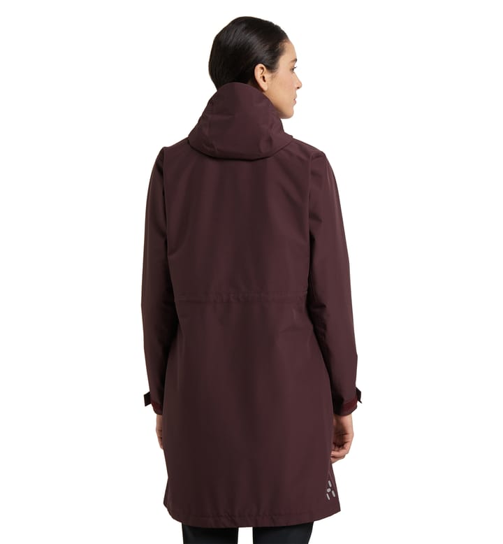 Aria Proof Parka Women Burgundy Brown Aria Proof Parka Women Burgundy Brown