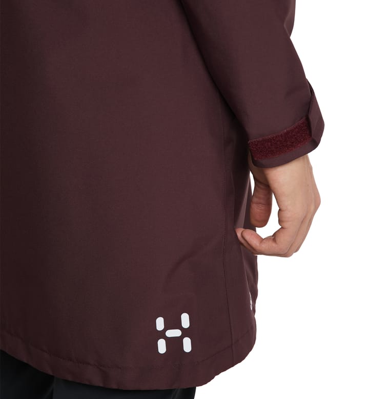 Aria Proof Parka Women Burgundy Brown Aria Proof Parka Women Burgundy Brown