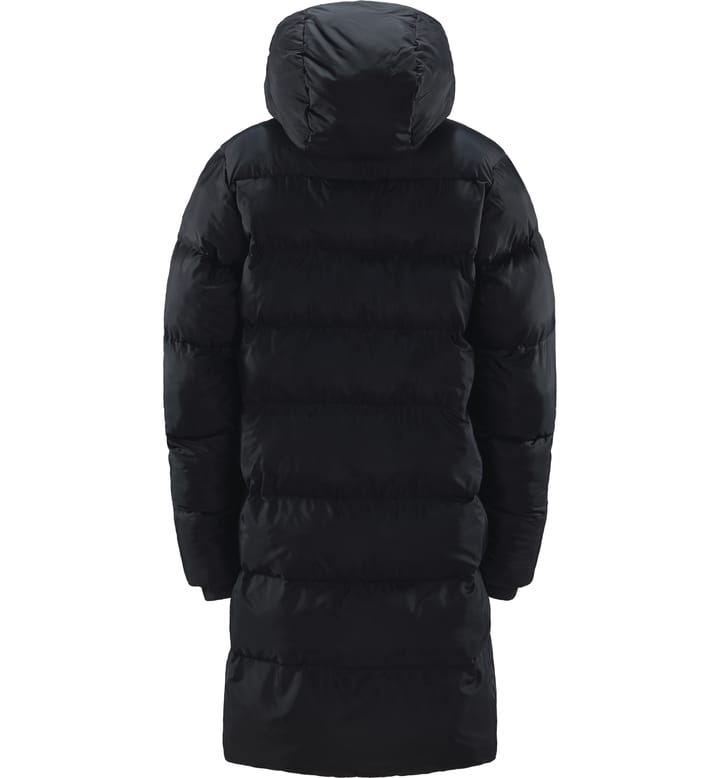 Long Mimic Parka Women True Black Long Mimic Parka Women True Black