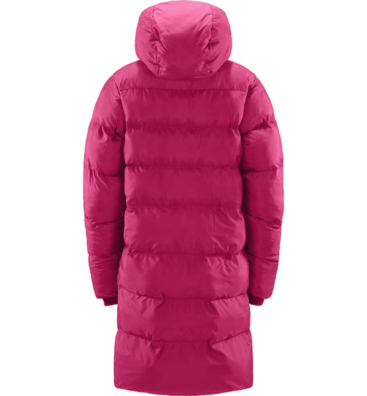 Long Mimic Parka Women Deep Pink Long Mimic Parka Women Deep Pink