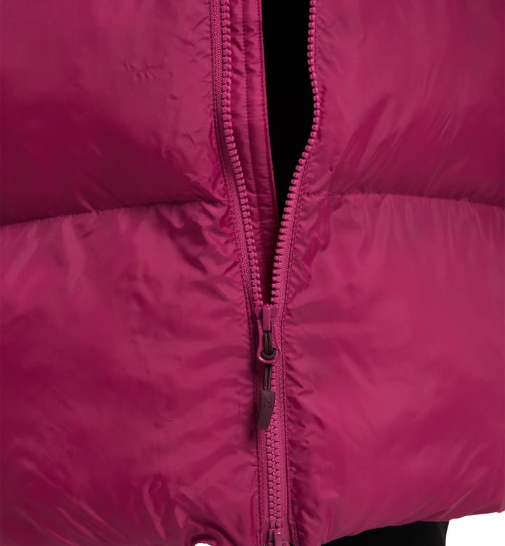 Long Mimic Parka Women Deep Pink Long Mimic Parka Women Deep Pink