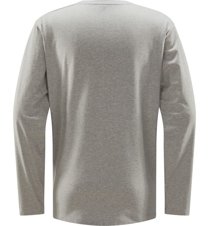 Curious Long Sleeve Tee Men Grey Melange Curious Long Sleeve Tee Men Grey Melange