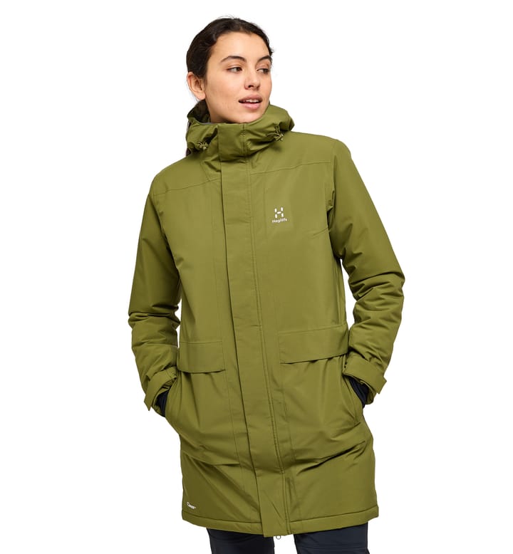 Salix Proof Mimic Parka Women | Olive Green | Activities | Winter