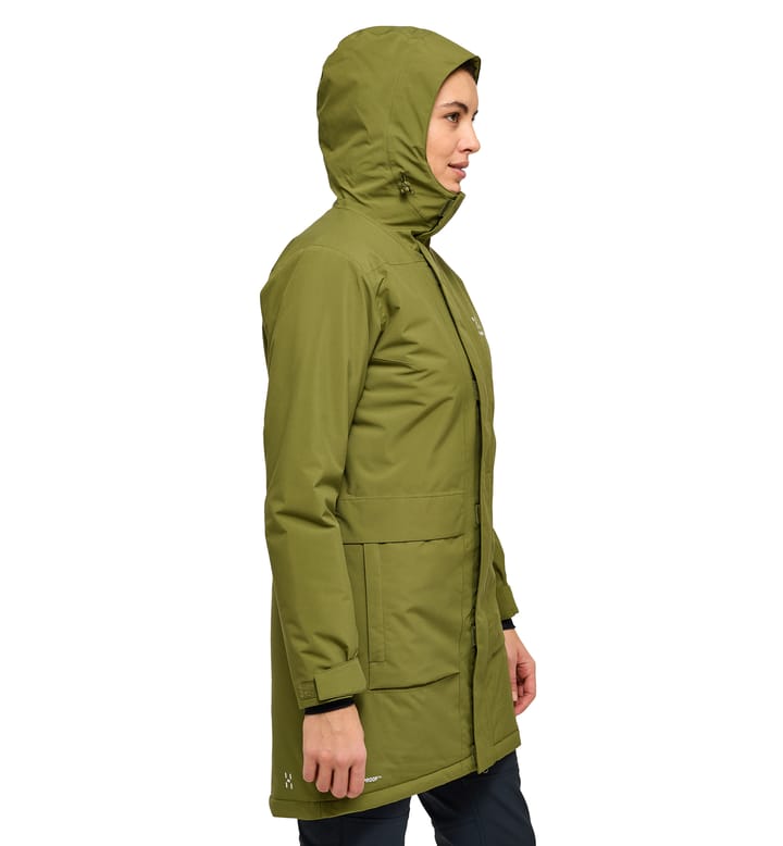 Salix Proof Mimic Parka Women | Olive Green | Activities | Winter