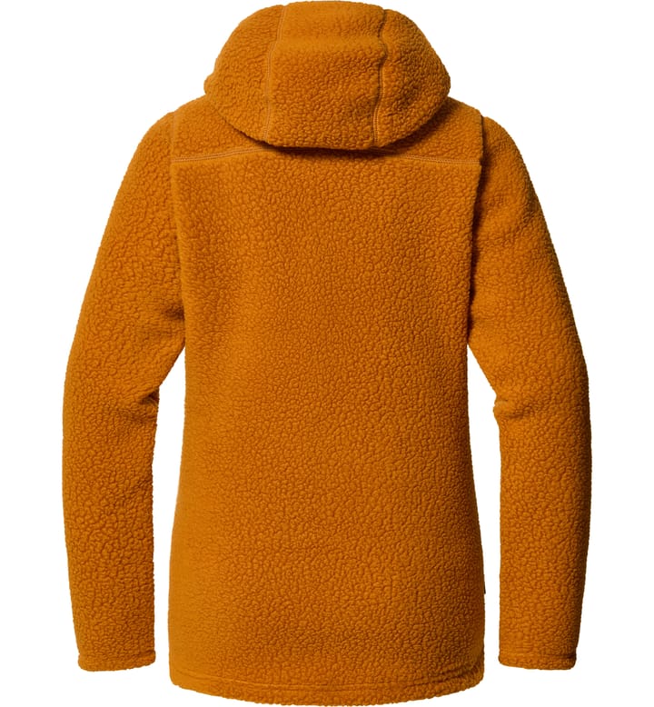 Pile Hood Women Golden Brown Pile Hood Women Golden Brown