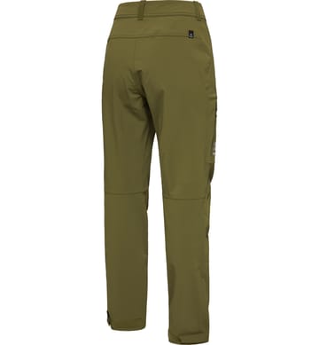 Morän Softshell Relaxed Pant Women Olive Green