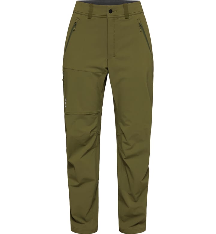 Morän Softshell Relaxed Pant Women Olive Green Morän Softshell Relaxed Pant Women Olive Green