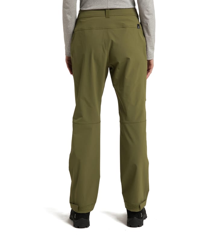 Morän Softshell Relaxed Pant Women Olive Green Morän Softshell Relaxed Pant Women Olive Green