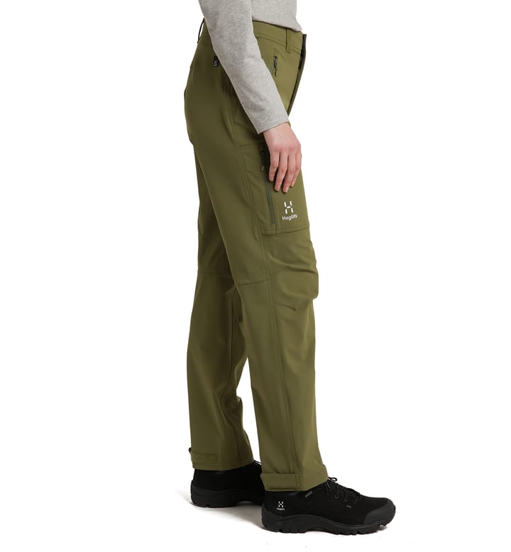 Morän Softshell Relaxed Pant Women Olive Green Morän Softshell Relaxed Pant Women Olive Green