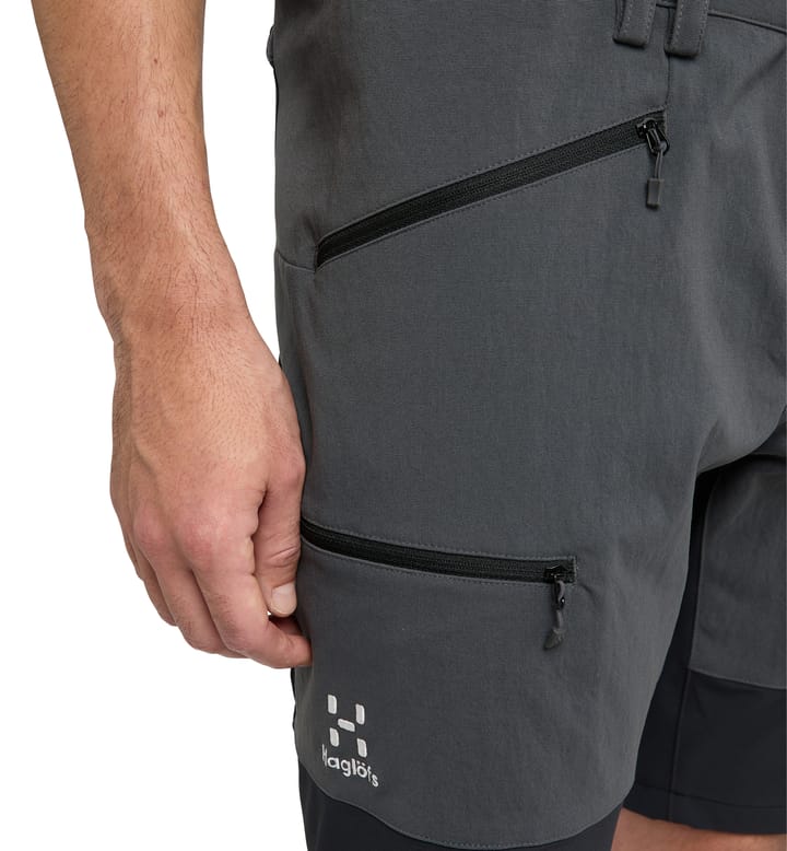 Mid Slim Shorts Men Magnetite/True Black Mid Slim Shorts Men Magnetite/True Black