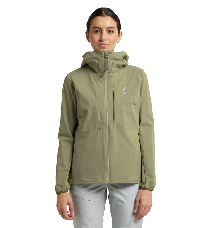 Discover Touring Jacket Women Thyme Green
