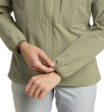 Discover Touring Jacket Women Thyme Green