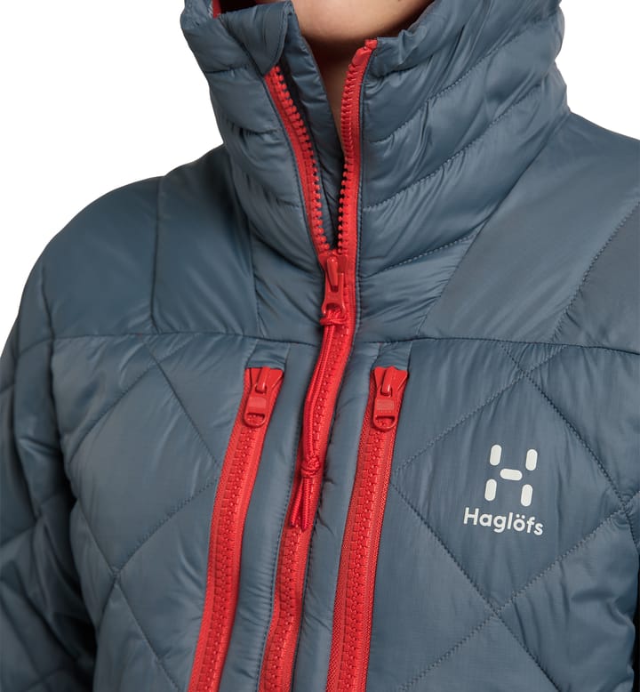 ROC Mimic Hood Women Steel Blue ROC Mimic Hood Women Steel Blue