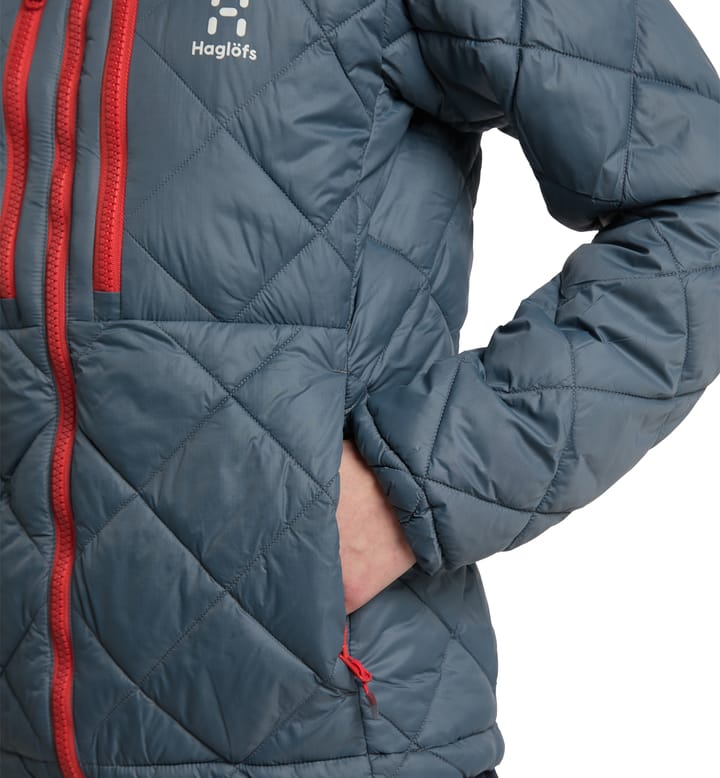 ROC Mimic Hood Women Steel Blue ROC Mimic Hood Women Steel Blue