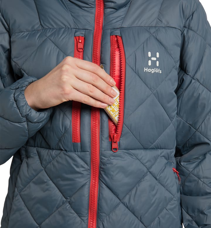 ROC Mimic Hood Women Steel Blue ROC Mimic Hood Women Steel Blue