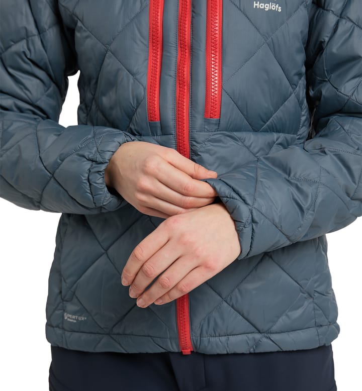 ROC Mimic Hood Women Steel Blue ROC Mimic Hood Women Steel Blue