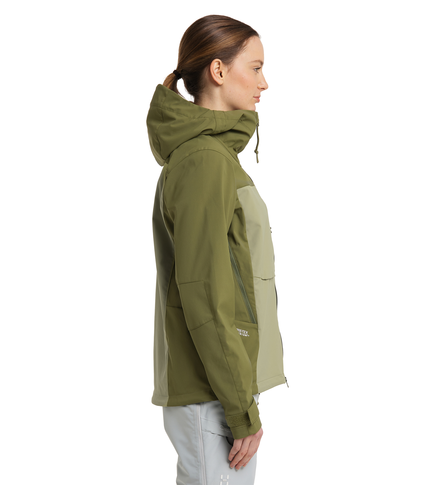 Touring Infinium Jacket Women | Thyme green/Olive green | Outlet