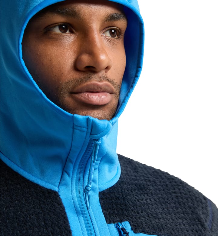 ROC Spitz Mid Hood Men Tarn Blue/Nordic Blue ROC Spitz Mid Hood Men Tarn Blue/Nordic Blue