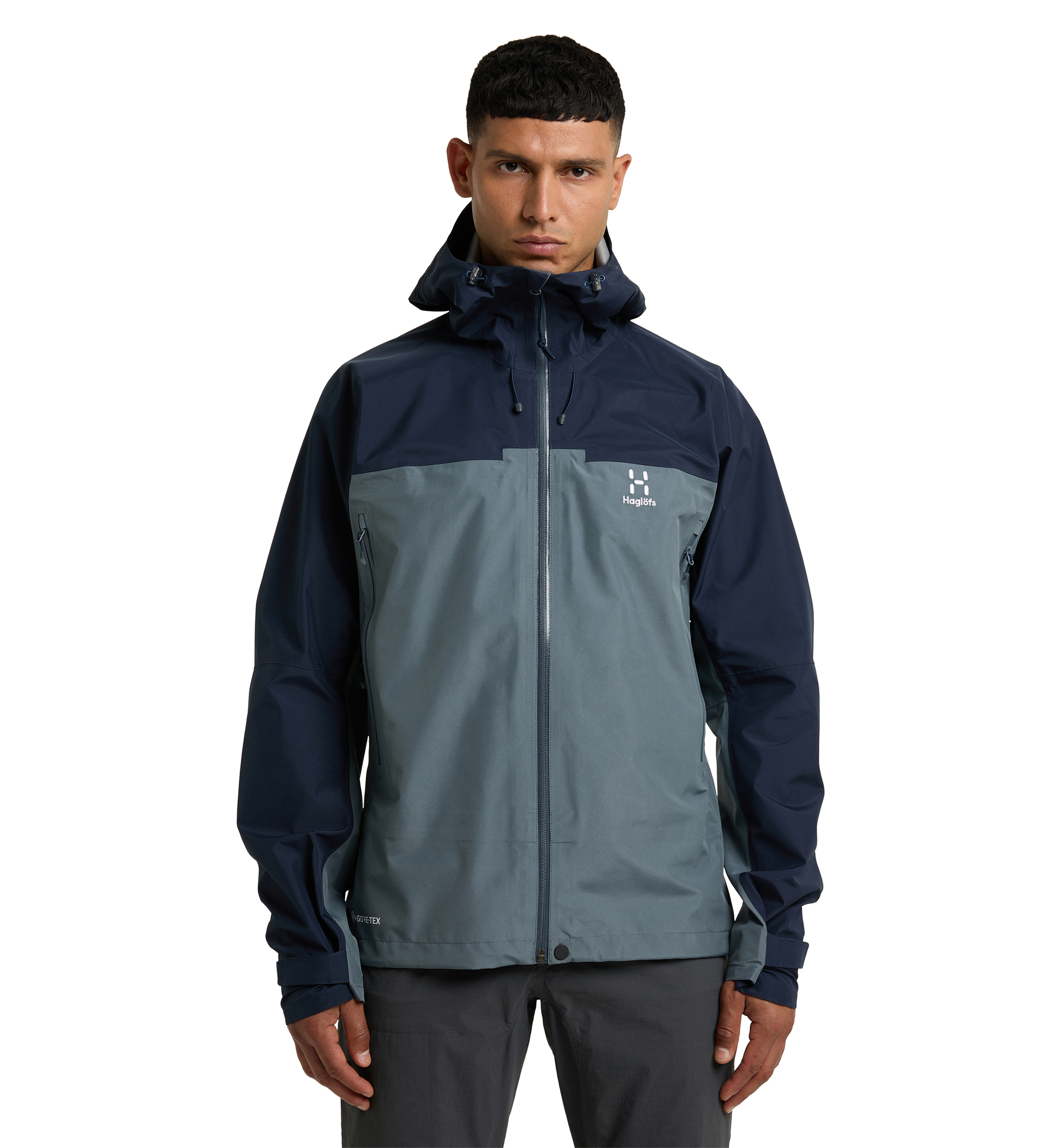 ROC Flash GTX Jacket Men | Steel blue/Tarn blue | Activities