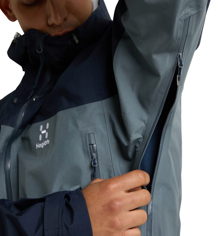 ROC Flash GTX Jacket Men Steel Blue/Tarn Blue ROC Flash GTX Jacket Men Steel Blue/Tarn Blue