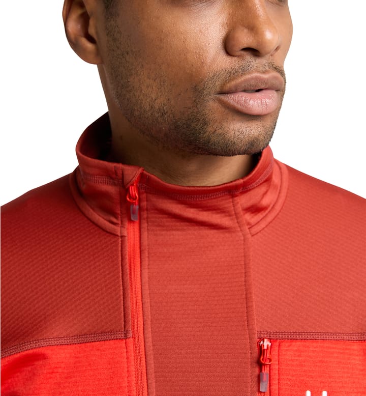 ROC Flash Mid Halfzip Men Corrosion/Zenith red ROC Flash Mid Halfzip Men Corrosion/Zenith red