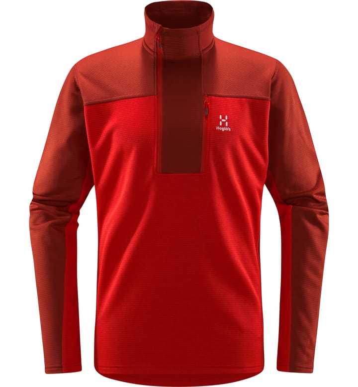 ROC Flash Mid Halfzip Men Corrosion/Zenith red ROC Flash Mid Halfzip Men Corrosion/Zenith red