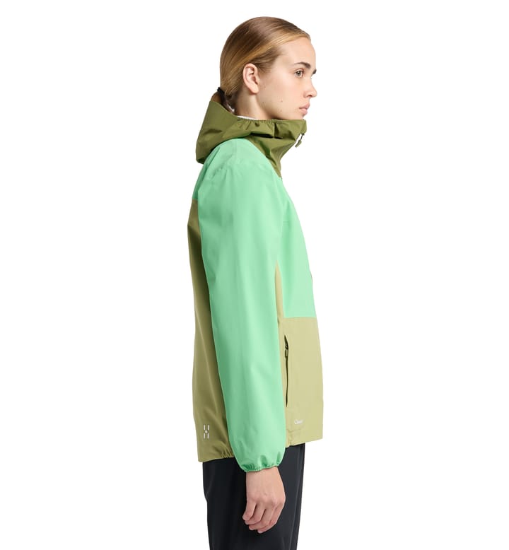 Sparv Proof Jacket Women | Mint stone/Thyme green | Outlet | Outlet ...