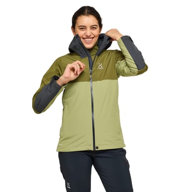 Olive green windbreaker clearance womens