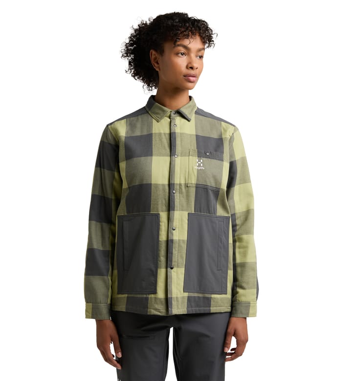 Insulated Timmer Shirt Women Thyme Green/Magnetite